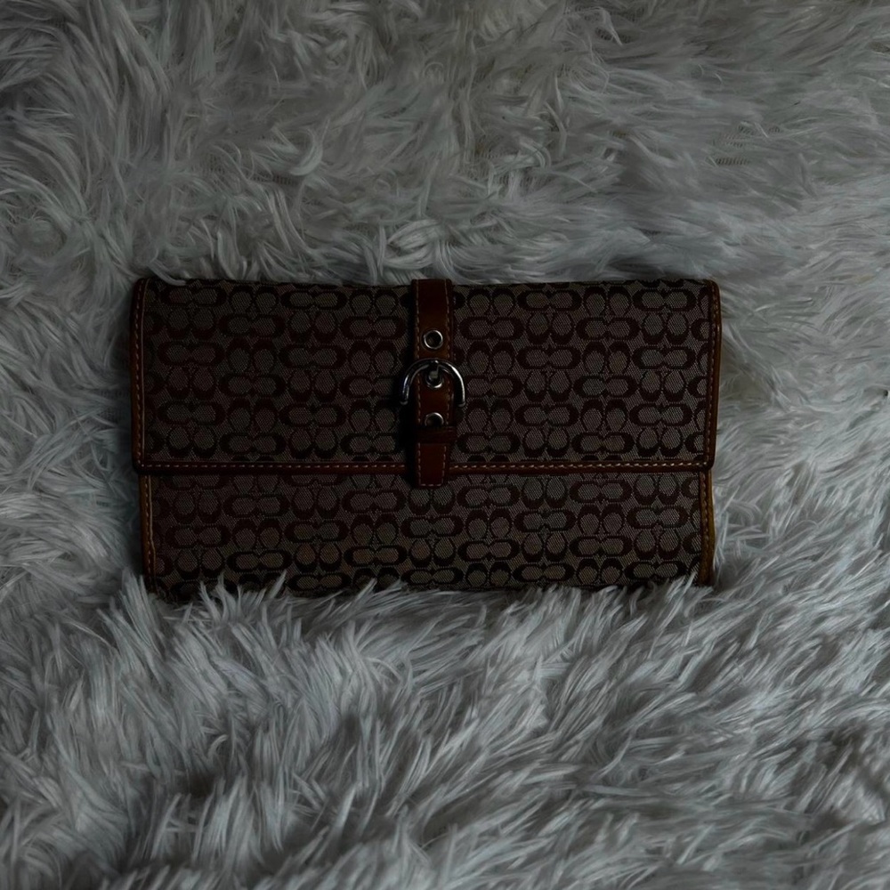 y2k vintage coach wallet